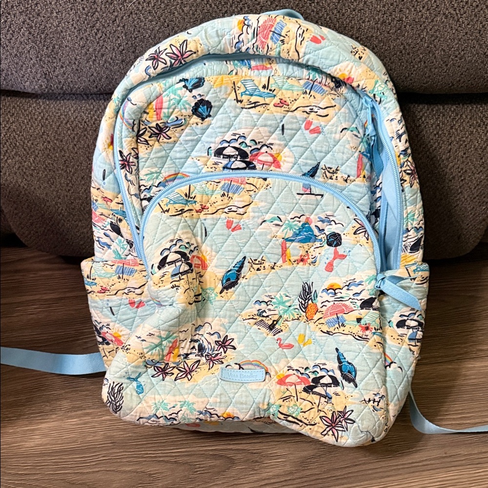 Vera Bradley Multicolor Quilted Backpack